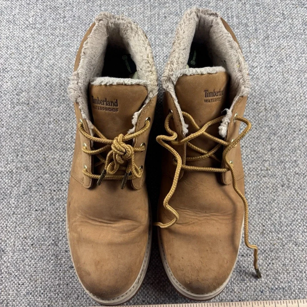 TIMBERLAND Richmond Ridge Waterproof Chukka Boots Wheat Nubuck Size 11